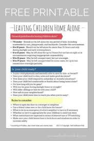 When Is It Ok For Children To Be Home Alone Home Alone Rules For Kids Kids House