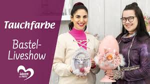 Sammlung von flachen ikonen und ideen mit herz und liebe. Tauchfarben Bastel Liveshow Vom 25 01 2021 Youtube