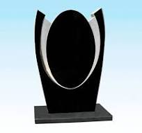 Granite monument European style grave tombstone headstone ...