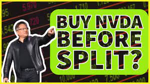 Stock split announced and approved. Nvidia Nvda Stock Buy Nvidia Stock Before Or After The Split Youtube