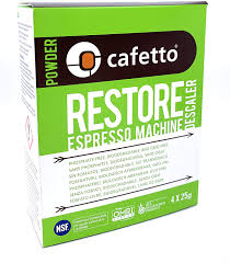 Run empty machine without detergent up to main wash cycle. Cafetto Restore Espresso Machine Descaler Coffee Machine Cleaning Powder For Use In Organic Systems 4 Single Use Packets Walmart Com Walmart Com