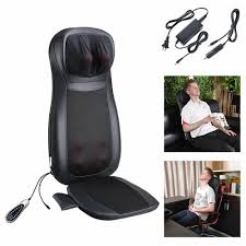 Ebay Sponsored Neck Back 3d Massage Seat Cushion Shiatsu Kneading Vibration Heat Home Car Massage Hip Massage Shiatsu