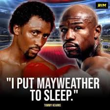 I really think Hearns is being respectful. I believes he thinks he would'vs  KO'ed Floyd if you kinda read between the lines