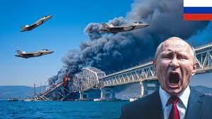 1 minute ago, US F-35 fighter jets destroyed Crimean bridge with 10-ton  bombs. - YouTube