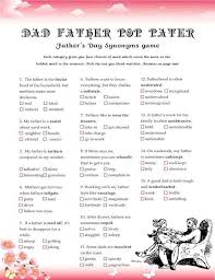 If you fail, then bless your heart. Printable Fathers Day Games Partyideapros Com