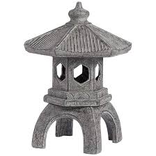 Pagoda 16 1 2 High Old Stone Indoor Outdoor Statue 40t78 Lamps Plus In 2020 Outdoor Statues Japanese Stone Lanterns Outdoor Garden Statues