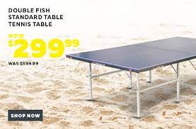 Moreover, this net is practical, compact and convenient which makes it ideal for table tennis fans. 299 99 Was 599 99 Double Fish Standard Table Tennis Table Rebel Sport Bargain Bro New Zealand