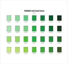 6 pantone color chart templates doc pdf free premium