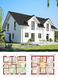 Klassisches Zweifamilienhaus Mit Einliegerwohnung Satteldach Architektur Haus Bauen Grundriss Fertighaus Ev Zweifamilienhaus Haus Mit Einliegerwohnung Haus