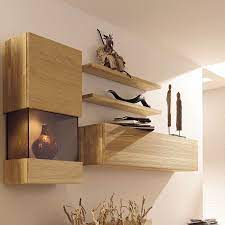 Sorbus floating shelf, asymmetric square wall shelf, decorative hanging display. Modern Wall Mounted Shelves Wall Mounted Wood Shelves Wall Mounted Bookshelves Wall Mounted Shelves