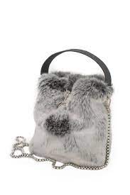 Small Faux Fur Bag Evelyne Prelonge