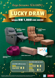 We do every means to satisfy our customers. Raya Bersama Td Lazio Lucky Draw Td Furniture Group