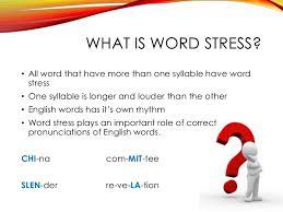 It begins with an understanding that letters symbolize the sounds in words and progresses to the ability to. Hindari Ngobrol Seperti Robot Yuk Kenali Word Stress