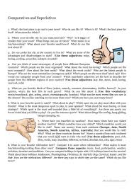 Comparative Superlative Conversation Adjective Lesson Plans English Teaching Resources Adjectives Lesson