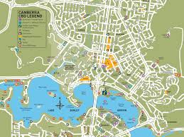 Canberra is the capital city of australia. Canberra City Map Visitcanberra