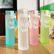 Hello Master Gradient Cup From Apollo Box Cute Water Bottles Glass Water Bottle Drinking Water Bottle