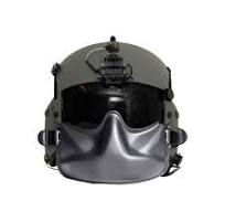 EVI Replica ONLY Mask HGU-56P Helicopter Flight Helmet 55P 68P 84P Black
