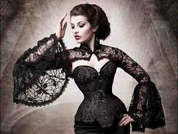 اللون الأسود الجريء موضة فساتين ٢٠١٩ بنات صورة ٨ Gothic Corset Dresses Gothic Outfits Gothic Fashion