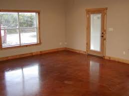 Stained Concrete In Metal Building Concrete Stained Floors Barn House Plans Barndominium