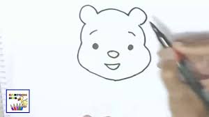 Drawing is a skill that can be learned and developed with time and lots of practice. How To Draw Winnie The Pooh Easy Steps Step By Step For Children Kids Beginners Youtube