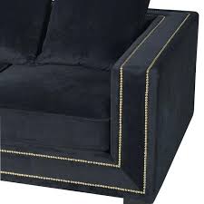 Black And Gold Velvet Couch Black And Gold Sofa Black Velvet Sofa Gold Sofa Velvet Sofa
