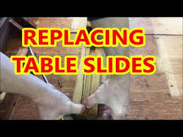 Is that the dinner bell i hear? Replacing Dining Room Table Slides Youtube