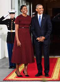 Facebook said thursday it will ban trump at least. Michelle Obama Wore A Red Jason Wu Dress At The Inauguration Vanity Fair