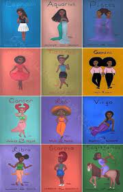 Natural Hair Zodiac Signs Natural Hair Styles Natural Hair Art Curly Hair Styles
