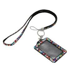 Trova immagini stock hd a tema badge identificativo con cordino. Rhinestone Porta Badge Identificativo Verticale Cordino Bling Crystal Colo F7i9 Ebay