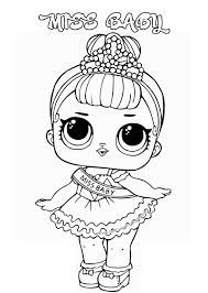 L o surprise coloring book coloringpages lol lolsurprise uncategorized sheets baby imageso print for scaled. Lol Surprise Dolls Coloring Pages Print Them For Free All The Series