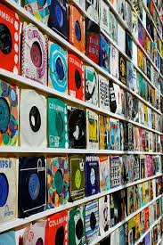 Wall Of Single Vinyl Maison De Disque Pochette Vinyle