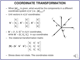 Coordinate Transformation Ppt Download