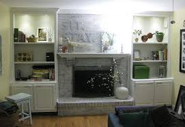 Fireplace Whitewashed And Oak Cabinets Painted Painting Oak Cabinets Oak Cabinets Painting Oak Cabinets White