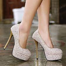 Cerca su bantoa per stile, occasione e molto altro e acquista capi e accessori da abbinare. 71 49 Noble Pure Color Sparkling Glitter Buckle Women S Wedding Stiletto Heel Platform Pumps Heels Shoes Heels High Heels Stilettos Womens High Heels