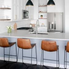 Slope Leather Bar Counter Stools Condo Kitchen Remodel Home Kitchens Stools For Kitchen Island
