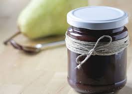 Confiture De Poires Au Chocolat Et Au Rhum Au Thermomix Poire Au Chocolat Confiture De Poire Recette Confiture