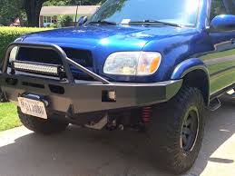 Depending on the model year and model type, the attachment may vary. Bumper For 1st Gen Tundra Expedition Portal