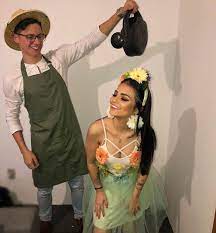 Couples Halloween Costumes Are All About The Cute Creative And Cleve Unique Couple Halloween Costumes Easy Couples Costumes Halloween Costumes Women Creative