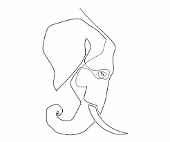 More than 60.000 free tattoos. F R E E D E S I G N S Homepage Line Art Tattoos Elephant Tattoos Elephant Tattoo