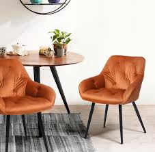 Maybe you would like to learn more about one of these? Corrigan Studio Tufted Upholstered Side Dining Chair In Orange Reviews Wayfair