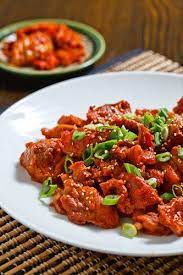 Daeji Bulgogi Korean Spicy Bbq Pork Recipe Bbq Pork Recipes Spicy Recipes Asian Recipes