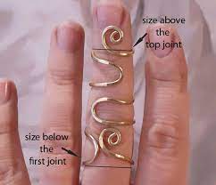 Arthritis Finger Splint For The Both Joints Ring Adjustable Etsy Joint Ring How To Make Rings Hand Jewelry