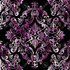High resolution white paper texture backgrounds archive contains 26 editable high resolution a4 jpg files. Damask Seamless Pattern Black Vector Floral Background With Antique Textured Violet Baroque Flowers Scroll Leaves Patterned Ornaments Floral Surface Design For Wallpapers Fabric Print Royalty Free Cliparts Vectors And Stock Illustration Image