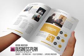 Striking Business Plan Indesign Template Yognel Templates Business Plan Template Entrepreneur Business Plan Business Newsletter