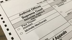 Nine justices make up the current supreme court: Supreme Court Contest On Flip Side Of Minn Ballot Kare11 Com