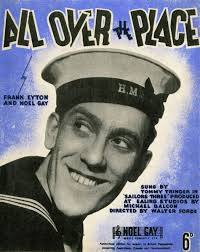 WW2 Music Cover: All Over the Place, Tommy Trinder, 1940. Art Prints,  Posters & Puzzles from Mary Evans