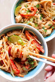 All you need is a wok, a pot for the noodles, and 30 minutes to prep and cook the dish. Easy Chicken Pad Thai Recipe Erin Lives Whole