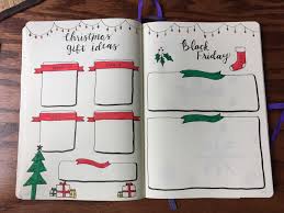 My Spread To Keep Track Of Black Friday Spending And Christmas Gift Ideas Bulletjournal