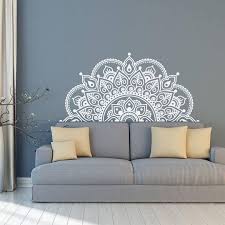 Mandala Wandaufkleber Vinyl Fur Dein Wohnzimmer Oder Schlafzimmer Juwelanda Dein Fur Juwelanda In 2020 Mandala Wall Decor Vinyl Wall Decals Bedroom Headboard Decor
