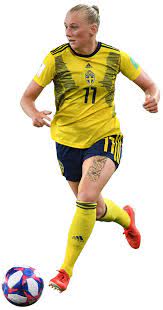 Med sina åtta mål leder hon den damallsvenska skytteligan. Stina Blackstenius Football Render 54700 Footyrenders